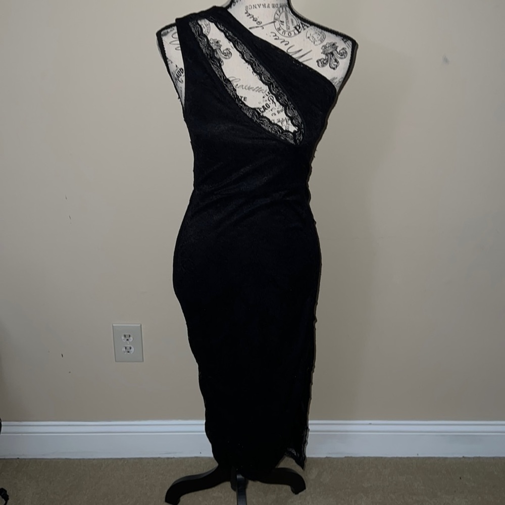 ASOS black dress